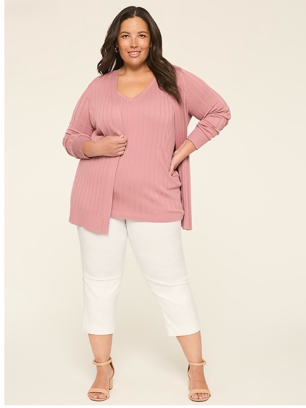Lane Bryant The 4-Season Mid Rise Slim Capri NWT